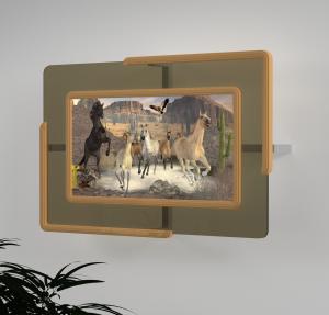 Limited Edition Desert Horses 3D Lenticular Transparencies